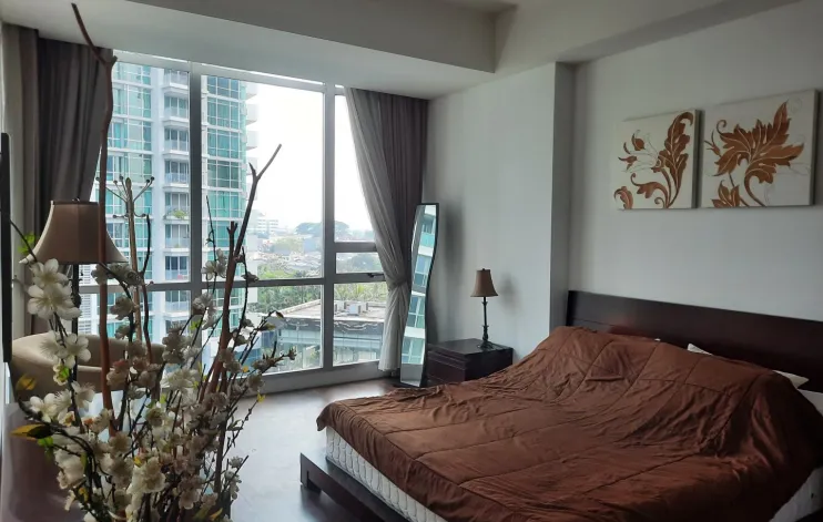 Sewa apartemen tower tiffany kemang village lt 06 4