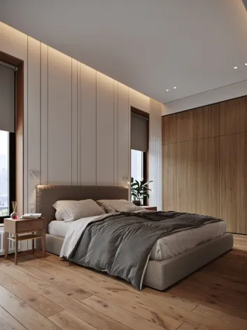 Apartemen Modern bedroom