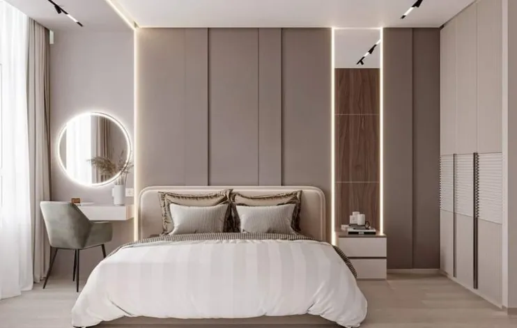 Modern bedroom