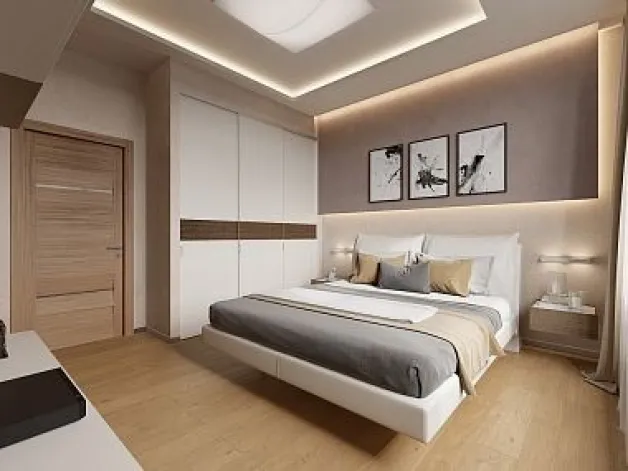 Apartemen Modern bedroom