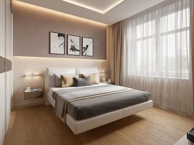 Apartemen Modern bedroom