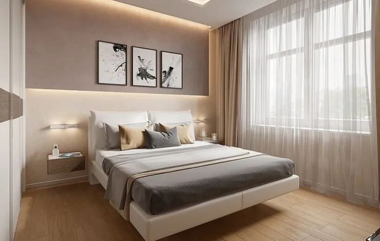 Desain kamar tidur modern 10