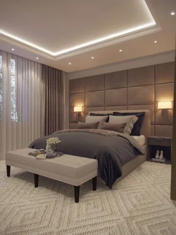 Apartemen Modern bedroom