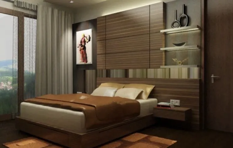 Modern bedroom