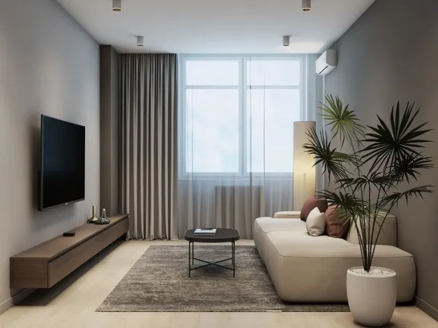 Apartemen Living room area