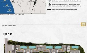 Rumah Dijual di North Kuta 2 BR Villa At Golden Triangle Seminyak Bali
