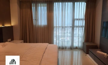 Apartemen Disewa di Jakarta selatan Partitioned Bedroom Studio Kemang Village