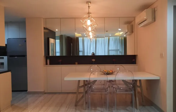 2 BR Modern Minimalis Apartemen Pet Friendly 2