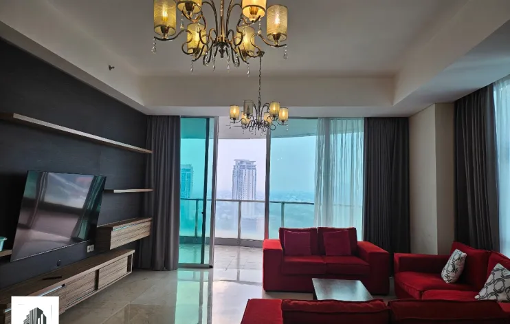 4 BR Private lift Apartemen Kemang Village 1