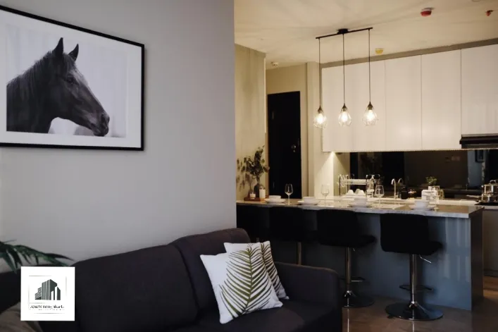 Apartemen Disewa 3 BR Sudirman Suite Modern Interior 2 watermark_1735812168946