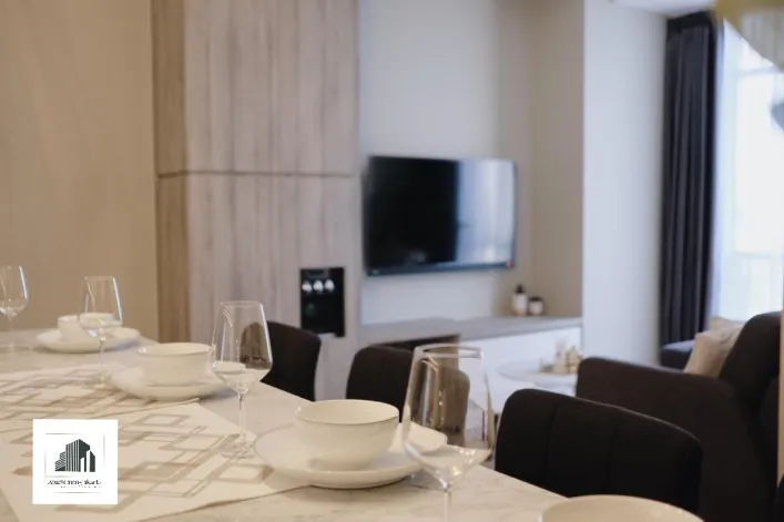 Apartemen Disewa 3 BR Sudirman Suite Modern Interior 3 watermark_1735812248414