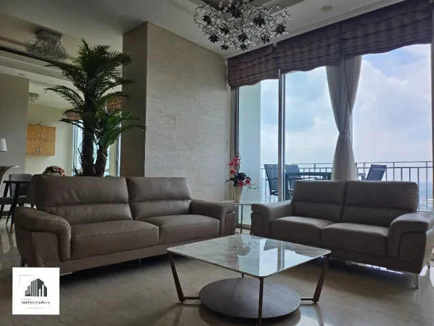 Apartemen Disewa Penthouse 4 BR Modern Interior Kemang Village 3 watermark_1736524441849