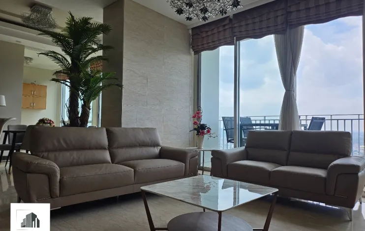 Penthouse 4 BR Modern Interior Kemang Village 3