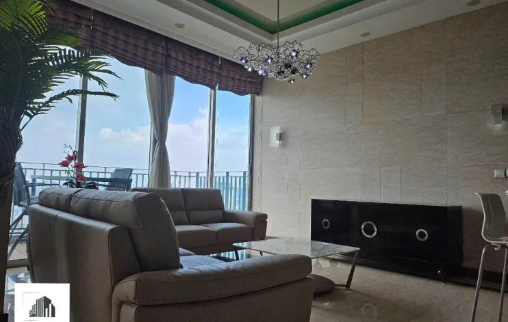 Penthouse 4 BR Modern Interior Kemang Village 2