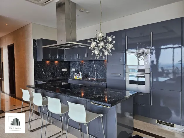 Apartemen Disewa Penthouse 4 BR Modern Interior Kemang Village 4 watermark_1736524552917