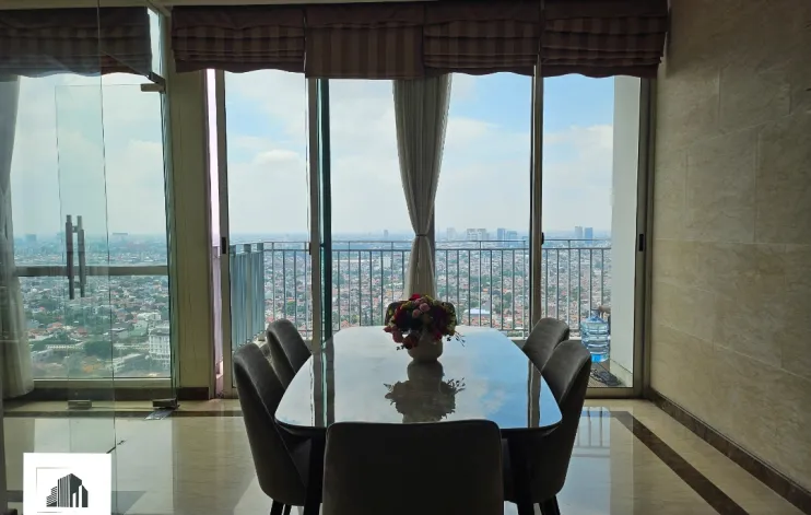 Penthouse 4 BR Modern Interior Kemang Village 7