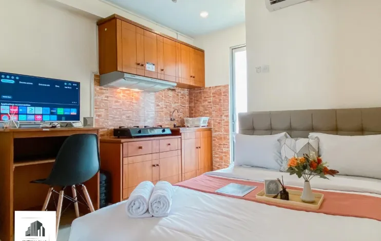 Minimalist Studio Apartment Near Kasablanka 1