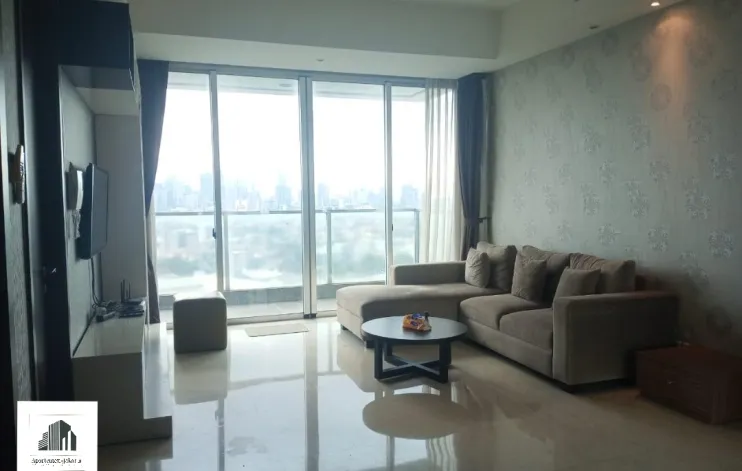 2 BR Tiffany Kemang Village Dengan Pemandangan Kota Sudirman 1