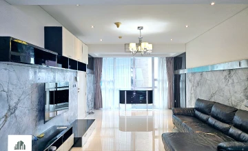 Apartemen Disewa di Jakarta selatan 3 BR Modern Interior Unit Pet Allowed Kemang Village