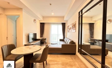 Apartemen Disewa di Jakarta Pusat Modern Minimalist 1 BR Promenade 57
