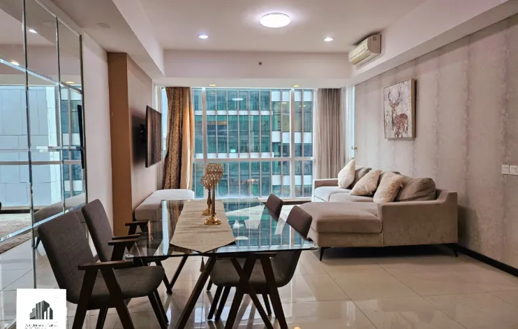 3 BR Modern Interior Apartemen Yang Terhubung Dengan Mall 1