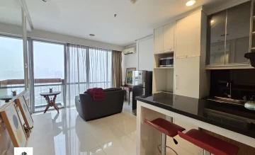 Apartemen Disewa di Jakarta selatan Studio Berukuran Besar Kemang Mansion