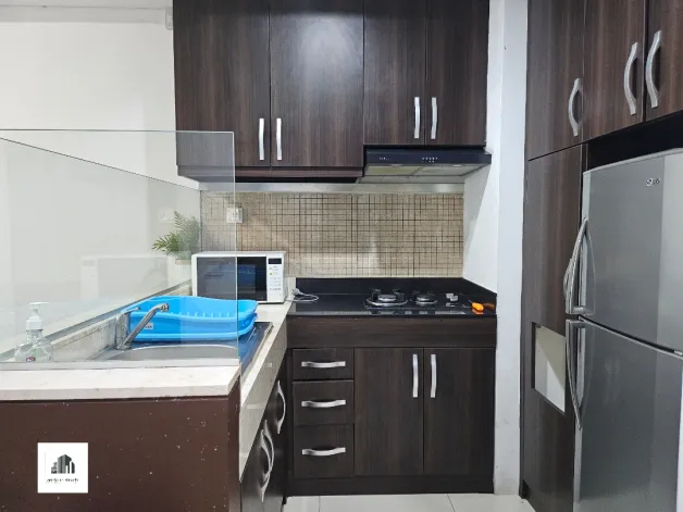 Apartemen Disewa 2 BR Kemang Village Interior Klasik 1 watermark_1772198461370