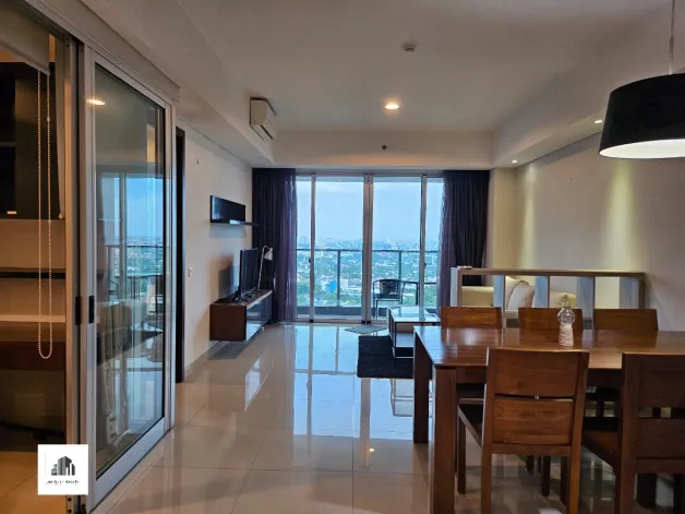 Apartemen Disewa 2 BR Intercon Kemang Village Terhubung Dengan Mall 3 watermark_1774445340376