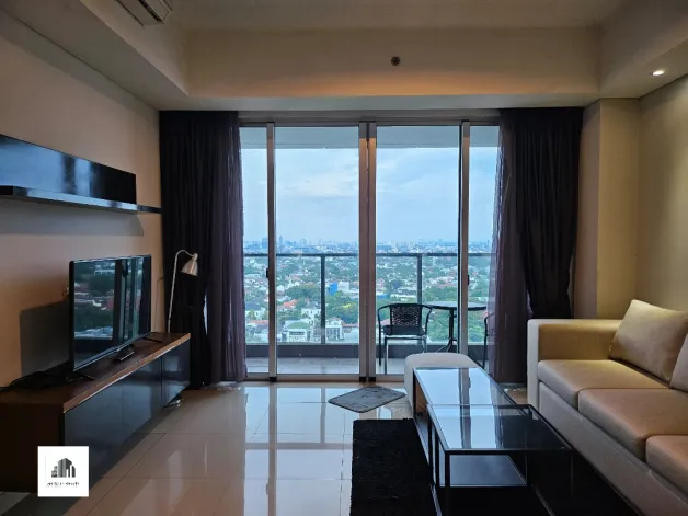 Apartemen Disewa 2 BR Intercon Kemang Village Terhubung Dengan Mall 7 watermark_1774445457275