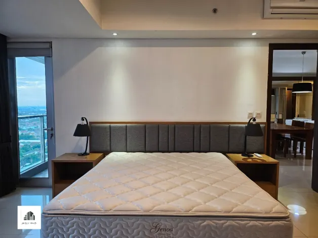 Apartemen Disewa 2 BR Intercon Kemang Village Terhubung Dengan Mall 16 watermark_1774445793806