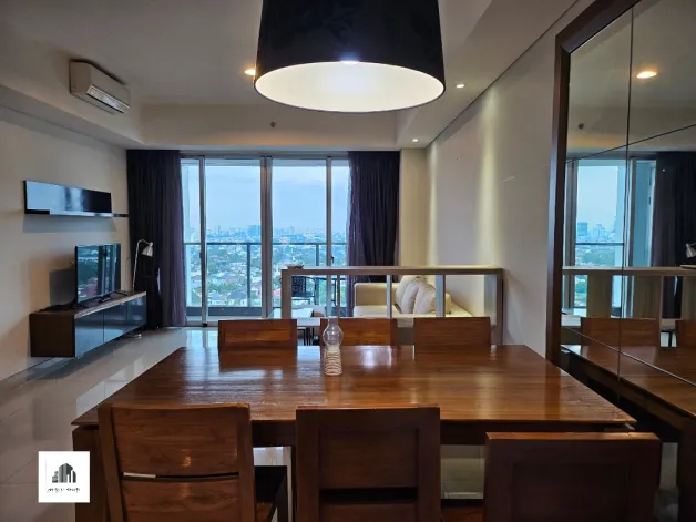 Apartemen Disewa 2 BR Intercon Kemang Village Terhubung Dengan Mall 17 watermark_1774445826317