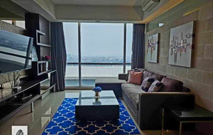 2 BR Empire Kemang Village Tipe Besar Interior Klasik Modern 1