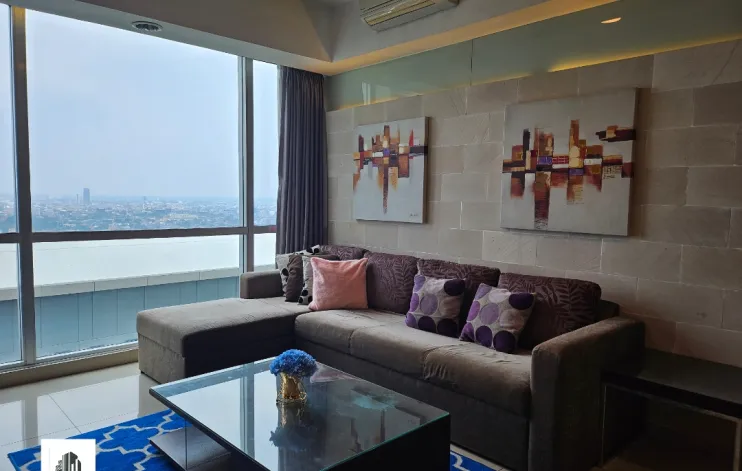 2 BR Empire Kemang Village Tipe Besar Interior Klasik Modern 2