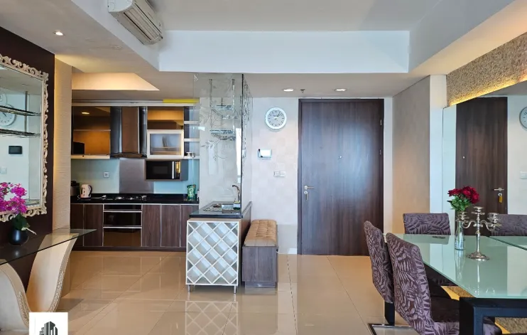 2 BR Empire Kemang Village Tipe Besar Interior Klasik Modern 3