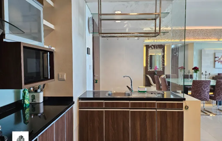 2 BR Empire Kemang Village Tipe Besar Interior Klasik Modern 5