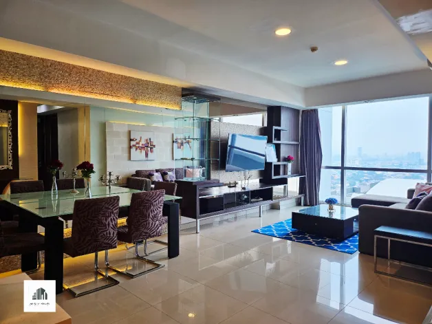 Apartemen Disewa 2 BR Empire Kemang Village Tipe Besar Interior Klasik Modern 7 watermark_1776951757727