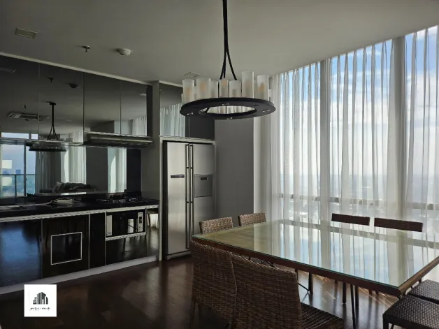 Apartemen Disewa 3 BR Tiffany Kemang Village Modern Interior 2 watermark_1778424664959